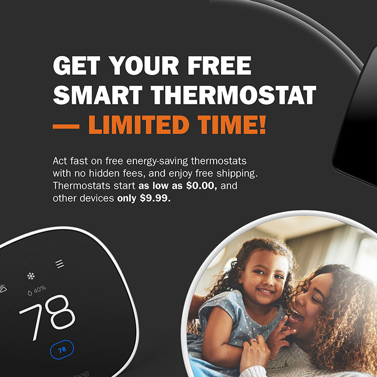 Spring Smart Thermostat Sale